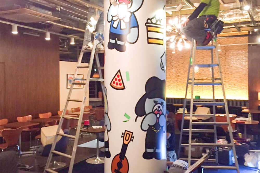 事務所、物販店、飲食店など幅広い工事実績がございます。